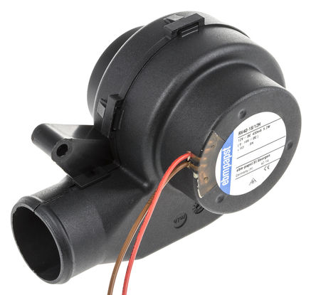 ebm-papst - RV40-18/12H - ebm-papst RV40 ϵ ʽ ķ RV40-18/12H, 12 V ֱ, 24m3/h, 77.3 x 102.44 x 58.85mm		