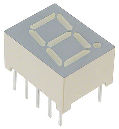 Kingbright - SC39-11CGKWA - Kingbright SC39 ϵ 1ַ 7  ɫ LED  SC39-11CGKWA, 21 mcd, ҲС, 9.9mmַ, ͨװװ		