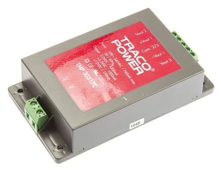 TRACOPOWER - TMP 30317C - TRACOPOWER 30W 3 ǶʽģʽԴ SMPS TMP 30317C, 120  370 V dc, 85  264 V ac		