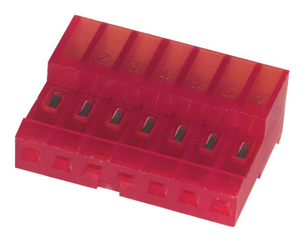 TE Connectivity - 3-640440-7 - TE Connectivity MTA-156 ϵ 7· 2.54mmھ ֱ ĸ IDC  3-640440-7, °װ		