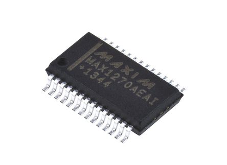 Maxim - MAX1270AEAI+ - Maxim MAX1270AEAI+ 8ͨ 12 λ ADC, SPIӿ, 28 SSOPװ		