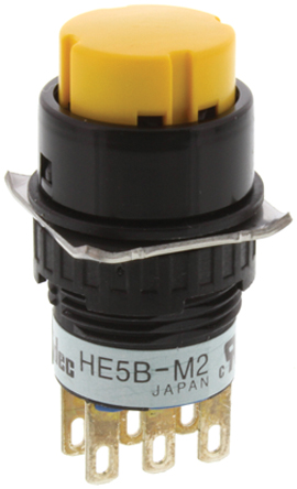 Idec - HE5B-M2 - Idec HE5B-M2 IP65 ɫ Off-On-Off ˫˫ , 500 mA		