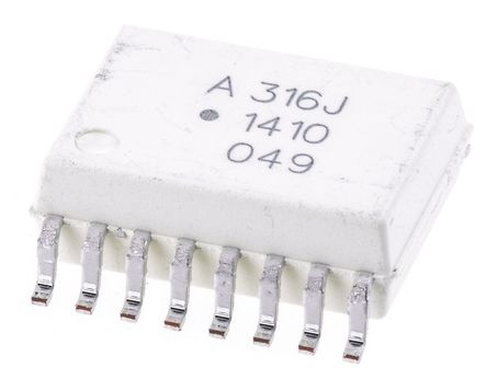 Broadcom - HCPL-316J-000E - Broadcom ���� HCPL-316J-000E, BiCMOS/DMOS���, 16���� SOIC ��װ		