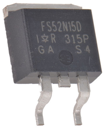Infineon - IRFS52N15DPBF - Infineon HEXFET ϵ N Si MOSFET IRFS52N15DPBF, 51 A, Vds=150 V, 3 D2PAKװ		