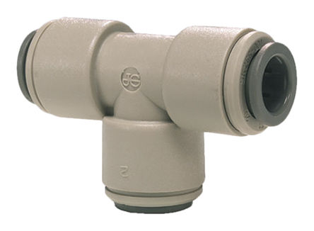 John Guest - PI0208S - John Guest ȩ ̹ܼ 1/4 in ƺʽ, T  Ⱦͨ PI0208S		