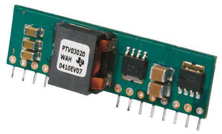 Texas Instruments - PTV05020WAH - PTV05020WAH ֱ-ֱԴģ, 5 V, 12 SIP ģװ		