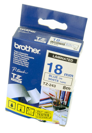 Brother - TZe-243 - BROTHER TZe-243 ɫ ɫ  ǩӡ, ڶͺŴӡ		