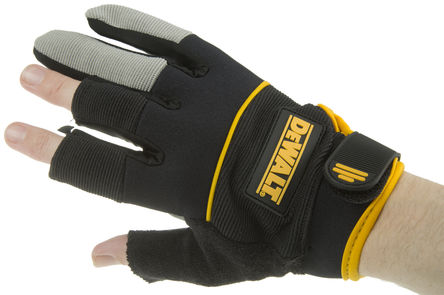 DeWALT - DPG24L - Dewalt 2װ ɫ ȶ𽺣ά ظʹõ Finger Framer Glove, ȶ𽺣ϳƤͿ, ߴ9 - M		