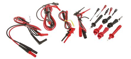 Fluke - TL81A - 1639274 Fluke 1m Ӳ׼, 10 A/3 A/5 A, CAT II 300 V		