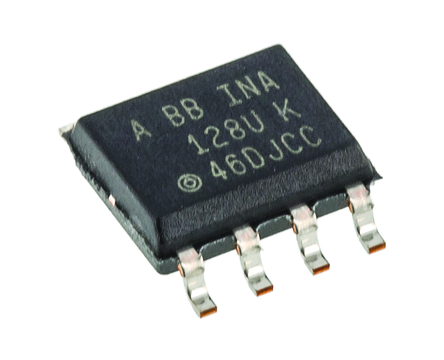 Texas Instruments - INA128UA - Texas Instruments INA128UA ǱŴ, 125Vƫ, 1.3MHz, 73dB CMRR, 8 SOICװ		