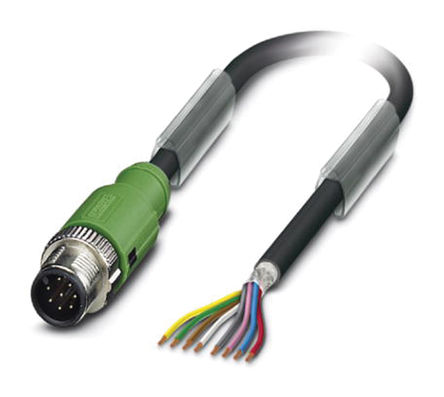 Phoenix Contact - 1407814 - Phoenix Contact 1407814 10m M12 8   º		