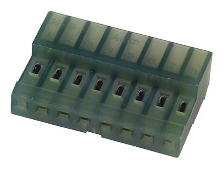 TE Connectivity - 3-640443-8 - TE Connectivity MTA-100 ϵ�� 8· 2.54mm�ھ� ֱ�� ĸ IDC ������ 3-640443-8, ���°�װ		