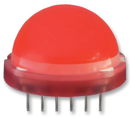 Kingbright - DLA/6SRD - Kingbright 6 ɫ (640 nm ) LED DLA/6SRD, 470 mcd, 120 ӽ 20 mm ͨ		