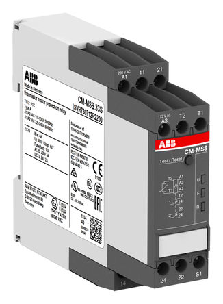 ABB - 1SVR740712R2200 - ABB CM-MSS ϵ 1 ¶ ؼ̵ 1SVR740712R2200, ˫˫ , 110  130 V 220  240 V 		