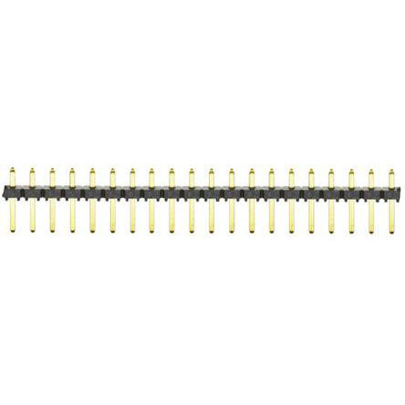 Samtec - TLW-120-05-G-S - Samtec TLW Flex Stack ϵ 20· 2.54mmھ (1) ֱ Ź TLW-120-05-G-S, Ӷ˽, 3A, ͨ		