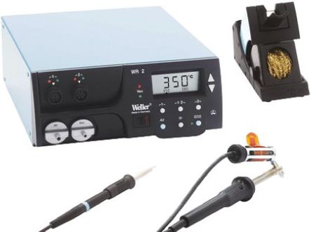 Weller - T0053380699N - Weller WR 2002 2 230V ټӹ̨, F  - Schuko ͷG  - Ӣʽ 3 		
