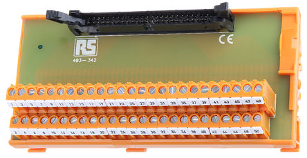 RS Pro - 6256910000 - RS Pro 6256910000 50 IDC DIN 찲װ ӿģ, 50 V, 1A		