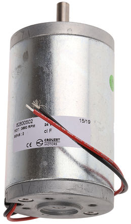 Crouzet - 82830502 - Crouzet ֱ綯 82830502, 24 VԴ, 3 A, 170 mNm, 2770 rpm, 8mm ֱ		