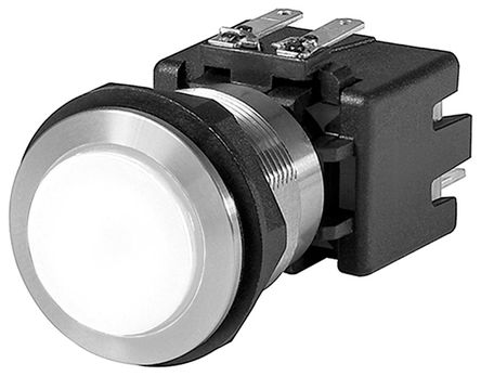 Schurter - 1241.7226.1125000 - Schurter 1241.7226.1125000 IP64ǰ IP00 ɫ  ˫- ɫLED 尲װ ť, 12 A		