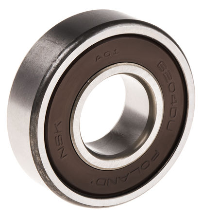 NSK - 6204DDU - NSK   6204DDU, 606kN ̬, 20mm ھ, 47mm ⾶		