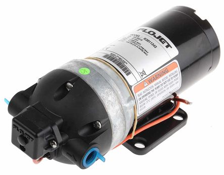 Xylem Flojet - R3811342A - Xylem Flojet R381 ϵ R3811342A   Ĥ, 5.3L/min, 10.5 bar, 24 V		