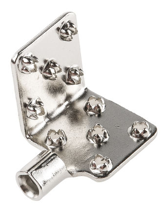 TE Connectivity - 329860 - TE Connectivity Termi-Foil ϵ 329860 ѹ׹-Ƭ, 16-14AWG Ͳߴ, 17.06 x 11.53mmо, 1.9 mm ҶƬ		