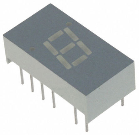 Kingbright - SC03-12SYKWA - Kingbright 1ַ 7  ɫ LED  SC03-12SYKWA, 100 mcd, ҲС, 7.62mmַ, ͨװװ		