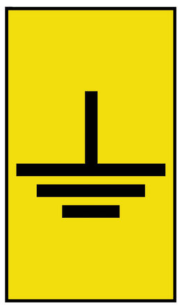 HellermannTyton - 901-10693 - HellermannTyton Ovalgrip ϵ 500װ Ƶ׺ Ϲ̶ ±ʶ 901-10693, 4mm, 1.7  3.6mmֱ, ӡ"Earth"ͼ		