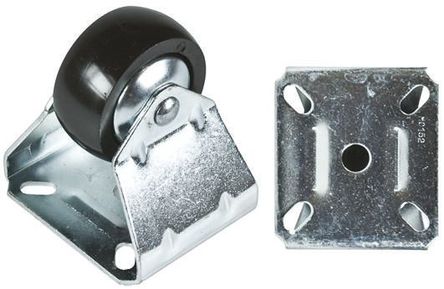 Tente - 1678UOO060P40PAF - Chemical resist fixed castor,60mm 65kg		