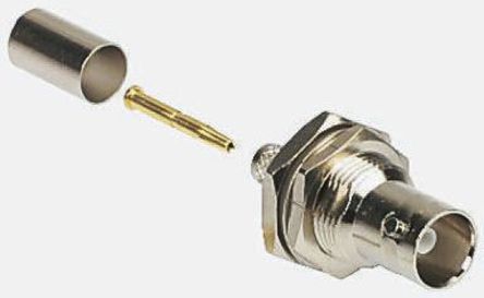 Amphenol - B6721A1-NT3G-1-50 - Amphenol 50 ֱ 尲װ ĸ BNC  B6721A1-NT3G-1-50, 0  6GHz, ѹ ˽, RG122RG133RG133ARG303RG58RG58 A/B/C		