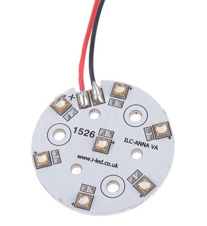 Intelligent LED Solutions - ILC-ONA7-DEBL-SC211-WIR200. - ILS OSLON 80 PowerAnna Coin ϵ 7 ɫ Բ LED  ILC-ONA7-DEBL-SC211-WIR200., 4340 mW, 		