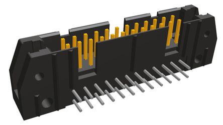 TE Connectivity - 5102160-5 - TE Connectivity AMP-LATCH ϵ 24· 2.54mmھ (2) ֱ PCB  5102160-5, Ӷ˽, 1A, ͨ		