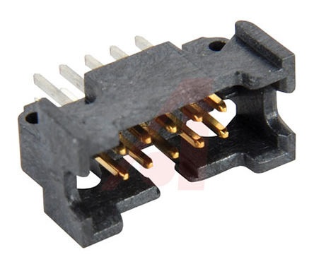 3M - 45210-600230 - 3M 452 ϵ 10· 1.27mmھ (2) ֱ PCB  45210-600230, Ӷ˽, 1A, ͨ		