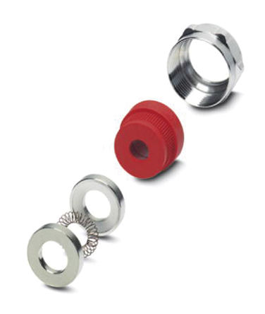 Phoenix Contact - 1854200 - Phoenix Contact IP67 ͭ ¹̶ͷ 1854200, 9mm  13mmֱ, -40C+125C, PG21		