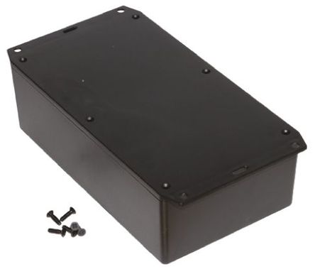 Hammond - 1591XXEFLBK - Hammond 1591 ϵ IP54 ABS  1591XXEFLBK, , 193 x 113 x 58mm		