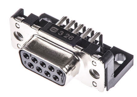 Harting - 09661527611 - Harting 2.74mm ھ 9 · ֱ ͨװװ PCB D-sub   09661527611		
