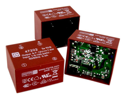 Myrra - 47206 - Myrra ͨ PCB ѹ 47206, 120  370 V dc, 85  265 V acѹ, 3.3V dcμѹ, 7.5W, 47  63 HzΧ		