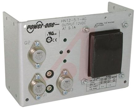 BEL POWER SOLUTIONS INC - HN12-5.1-AG - BEL POWER SOLUTIONS INC ʽ ǶʽԵԴ HN12-5.1-AG, 100  264V ac, 12V, 5.1A, 66W, 55%Ч		