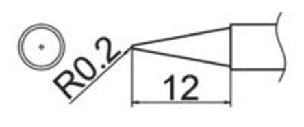 Hakko - T12-BL - Hakko T12 ϵ 45 Բ ͷ		