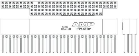 TE Connectivity - 1375797-1 - TE Connectivity AMPMODU ϵ 2mm ھ 120 · ֱ 4  ĸ  1375797-1, ʽ, 3A		