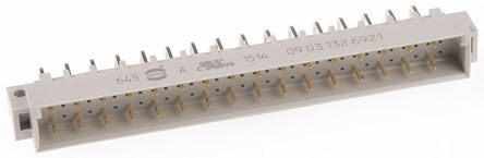 Harting - 09031326921 - Harting 09 03 ϵ 3  32 · 2.54mm ھ ֱ DIN 41612 ͷ 09031326921, C C2ȼ, Ӷ˽, 2A		