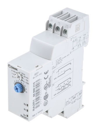 Crouzet - 88866215 - Crouzet ๦ܣ· ʱ̵ 88866215, 0.1 s  100 h, 2, 2 /, 24 V ֱ24  240 V 		