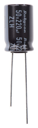 Rubycon - 50ZLH220MEFC10X16 - Rubycon ZLH ϵ 50 V ֱ 220F ͨ  50ZLH220MEFC10X16, 20%ݲ, +105C		