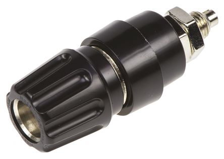 Hirschmann Test & Measurement - 930136100 - Hirschmann Test & Measurement 4mm ɫ Ե ȩ֬  930136100, 60V dc, 63A, M6 x 0.75 		