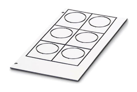 Phoenix Contact - 0822291 - Phoenix Contact 0822291 6װ ɫ հײɽǩ, 50mm, 38mm		