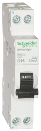 Schneider Electric - A9D91620 - Schneider Electric Acti 9 iDPN ϵ 20 A ˲ʱ RCD A9D91620, 30mAբ, DIN찲װ		