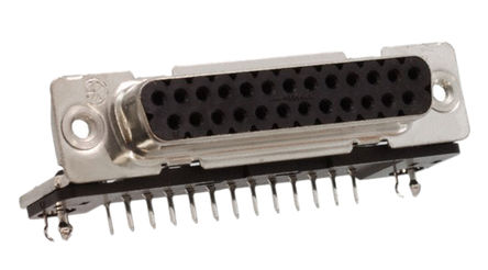 TE Connectivity - 1-106507-2 - TE Connectivity Amplimite HD-20 ϵ 2.74mm ھ 25 · ֱ ͨװװ PCB D-sub   1-106507-2		