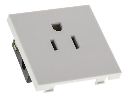 Deta - S1448 - Deta Slimline ϵ IP2X 1  ؼȩ NEMA 5-15R  S1448, 16A, 125V ac		