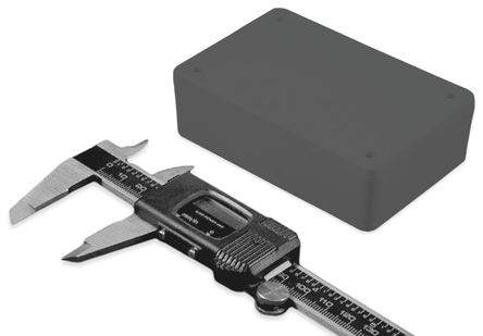 Hammond - 1591XXMSBK - Hammond 1591 ϵ IP54 ABS  1591XXMSBK, 86.24 x 57.04 x 24.25mm		