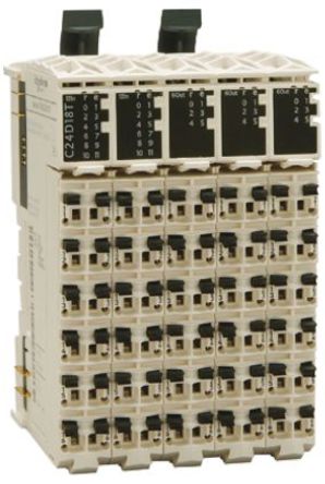 Schneider Electric - TM5C24D12R - Schneider Electric TM5 ϵ PLC /ģ TM5C24D12R, 2 A, 24 V ֱ, 99 x 62.5 x 75 mm		